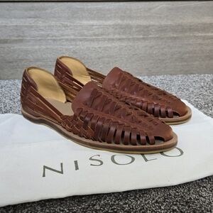 Nisolo Men's Huarache Sandal NEW size 10